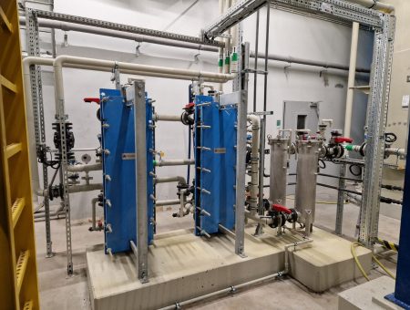 Budowa instalacji odzysku ciepła ze spalin w KHK - wymienniki ciepła