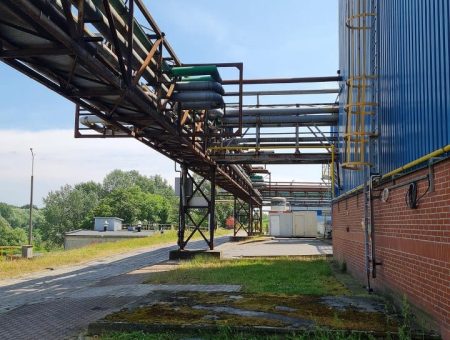 Budowa 2 zbiorników na olej bielony po 150t każdy w Zakładach Tłuszczowych w Brzegu